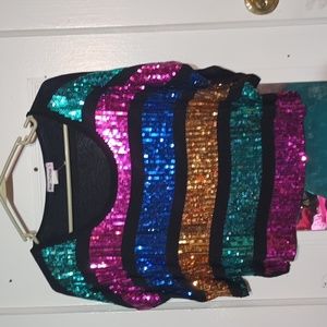 Body Central multicolor blouse